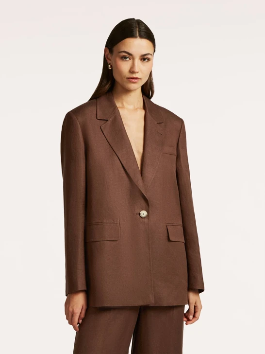 BEAUMONT ARMAND ladies jacket brown