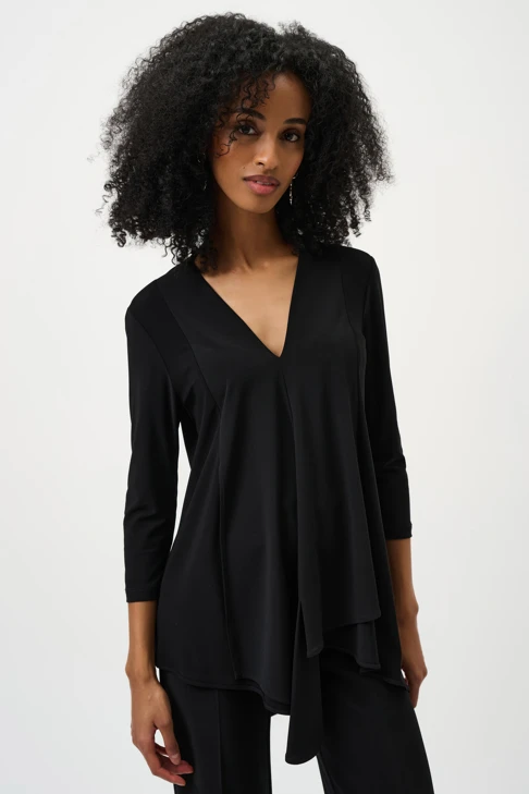 JOSEPH RIBKOFF ladies tunic black