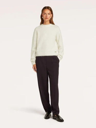 BEAUMONT Women's Petrona Sweater, Cream (2)