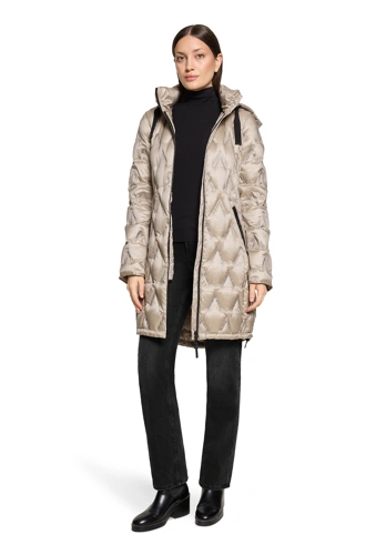 GIL BRET Women's Beige Hooded Jacket (2)