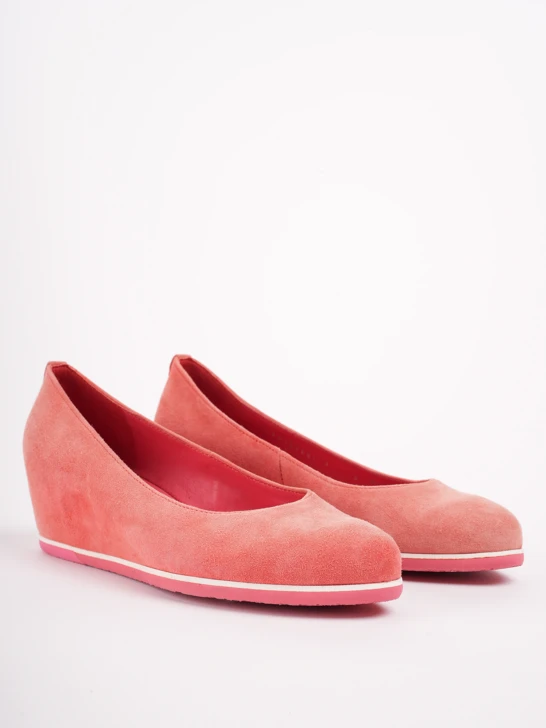 wedge shoes, ocean, coral, rose, black
