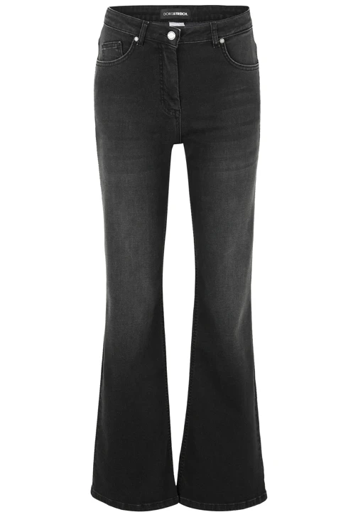 DORIS STREICH Women's Black Jeans