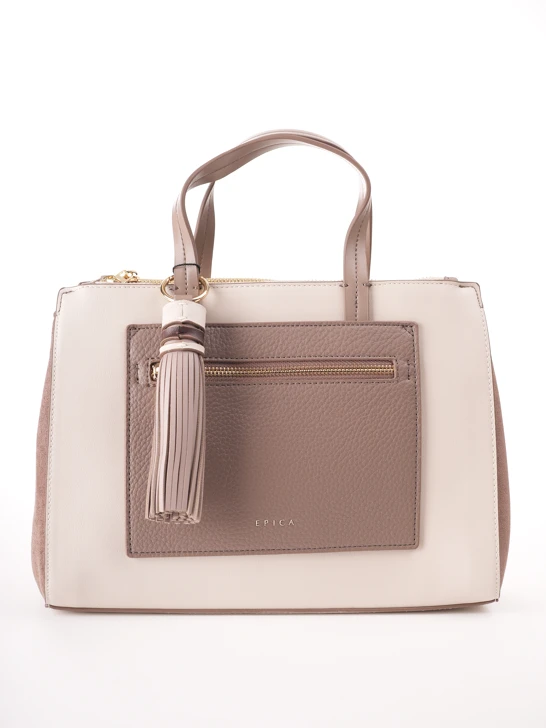 EPICA Women's Medium Beige Handbag