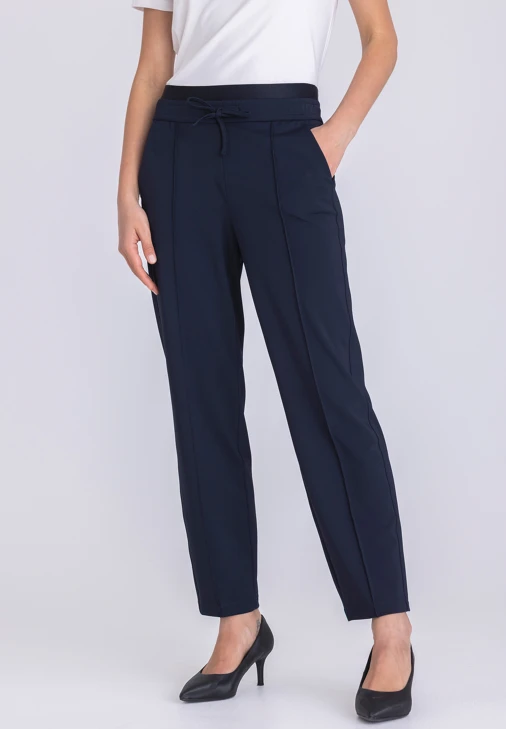 TUZZI ESSENTIALS ladies trousers dark blue