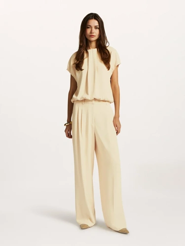BEAUMONT ladies blouse yellow-beige (3)