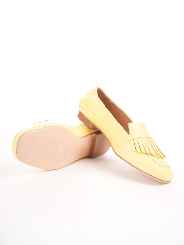 REGARDE le CIEL women's loafers yellow (4)