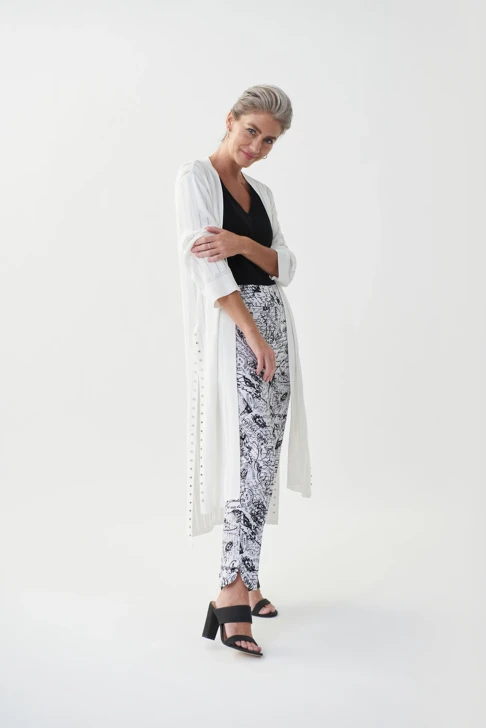 JOSEPH RIBKOFF ladies cardigan white