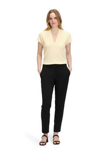 BETTY & CO ladies t-shirt 1/2 sleeve butter yellow (4)