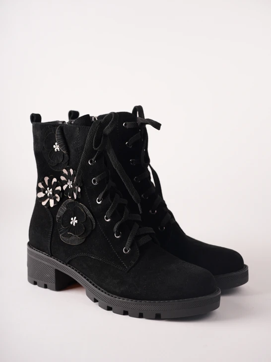 EPICA Women's Ankle Boots, Burgundy and Black
