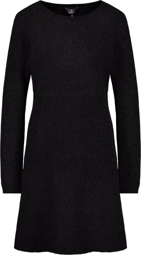MONARI FASHION CONTRASTS women's dress black chenille (5)