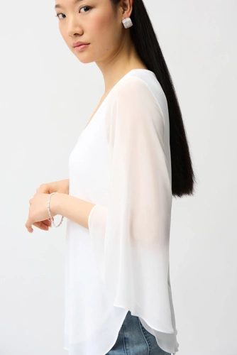JOSEPH RIBKOFF ladies tunic white (2)