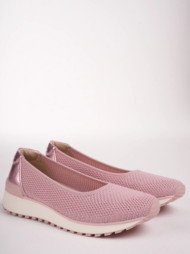 CAPRICE ladies ballerinas pink (1)