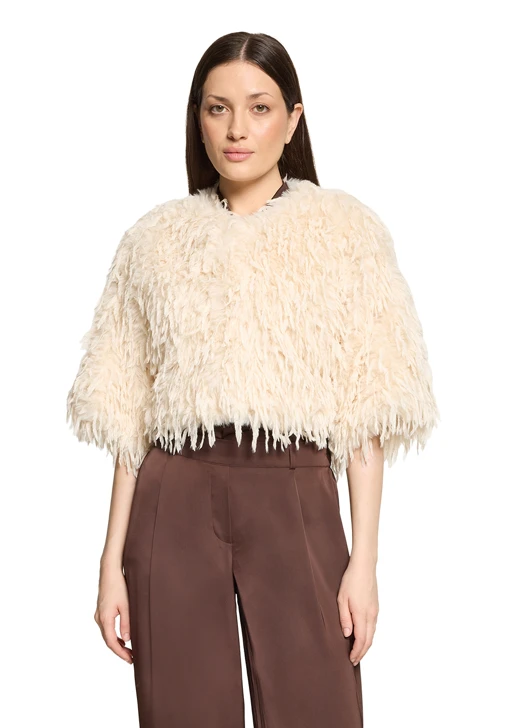VERA MONT Women's Light Beige Down Jacket