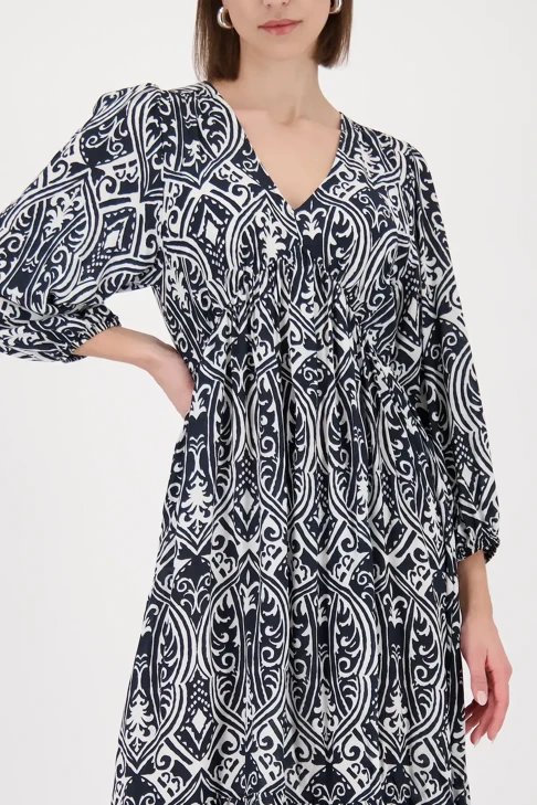 MONARI HAPPY HOUR ladies dress black and white