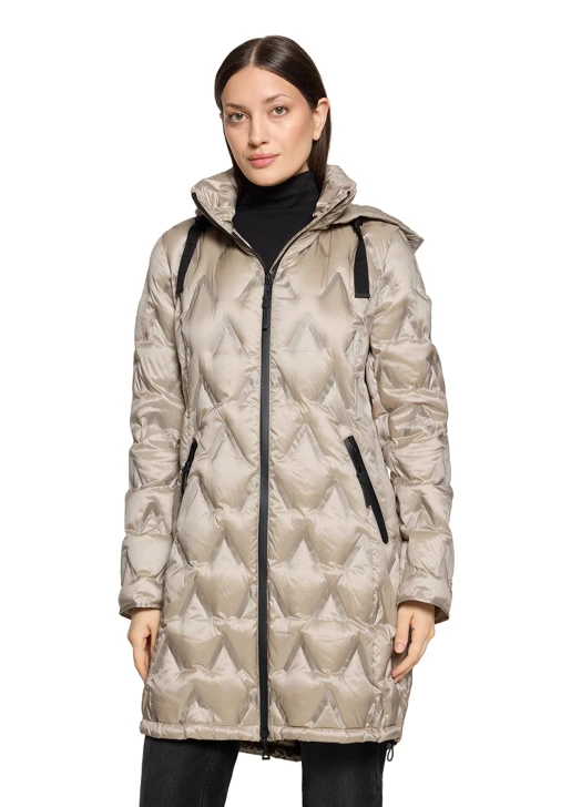 GIL BRET Women's Beige Hooded Jacket
