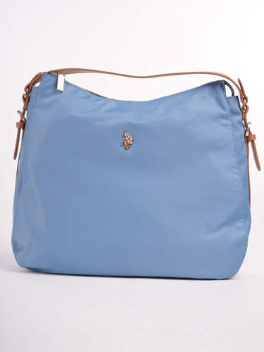 Handbag U.S. Polo Assn. HOBO bag nylon/PU denim
