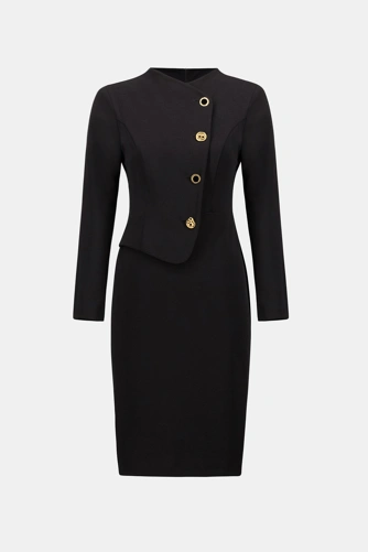 JOSEPH RIBKOFF ladies dress black (4)