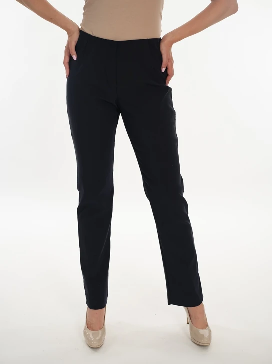 DORISSTREICH ladies trousers dark blue