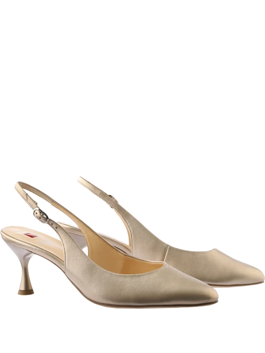 HOGL women's boots with empty heel gold