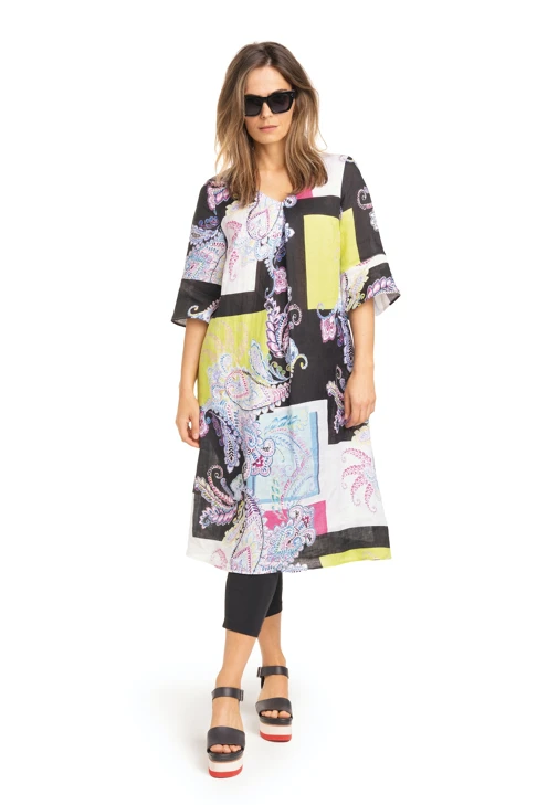 Dorisstreich dress patterned