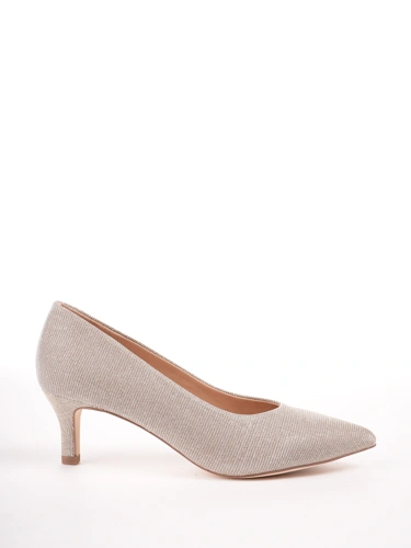 PETER KAISER women's pumps textile leather glitter (2)