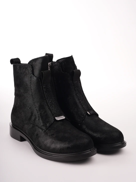 PASS Women's Black Ankle Boots