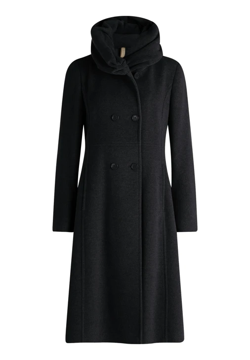 BETTY BARCLAY Women's Black Coat