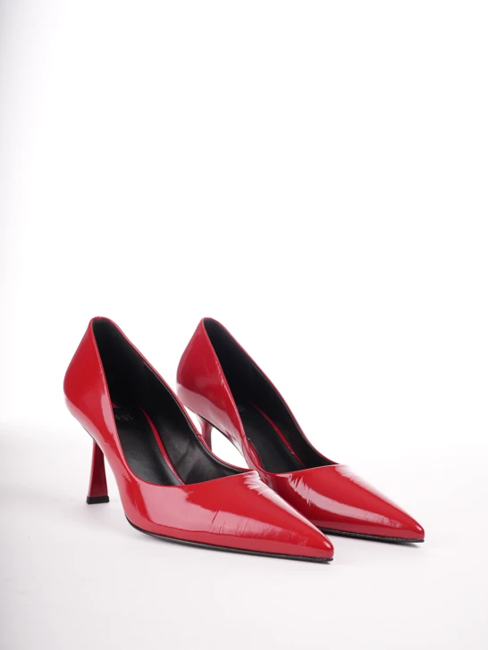 HOGL women's pumps lacquer red