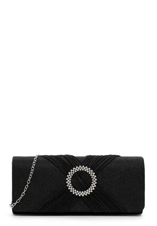 TAMARIS black women's handbag with rhinestones