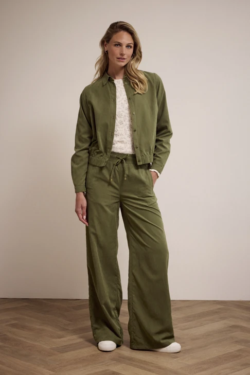 TRAMONTANA ladies trousers green