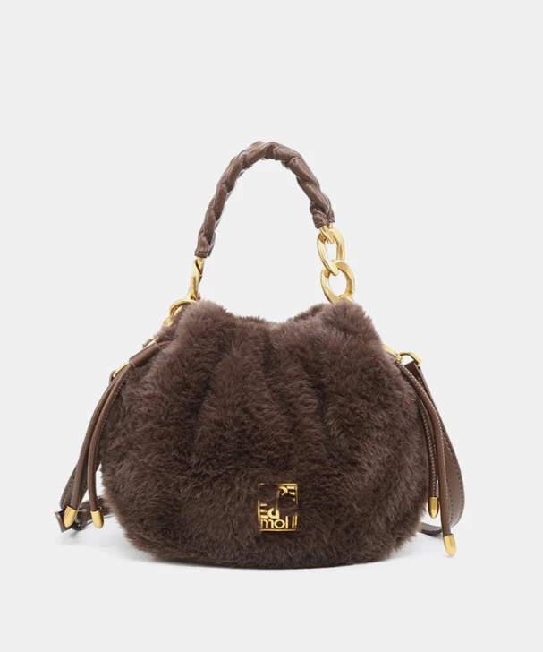 PEPE MOLL Women's Small Brown Handbag
