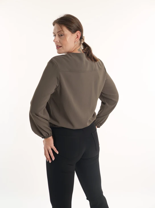 FRANK WALDER Women's Jacket, Brown