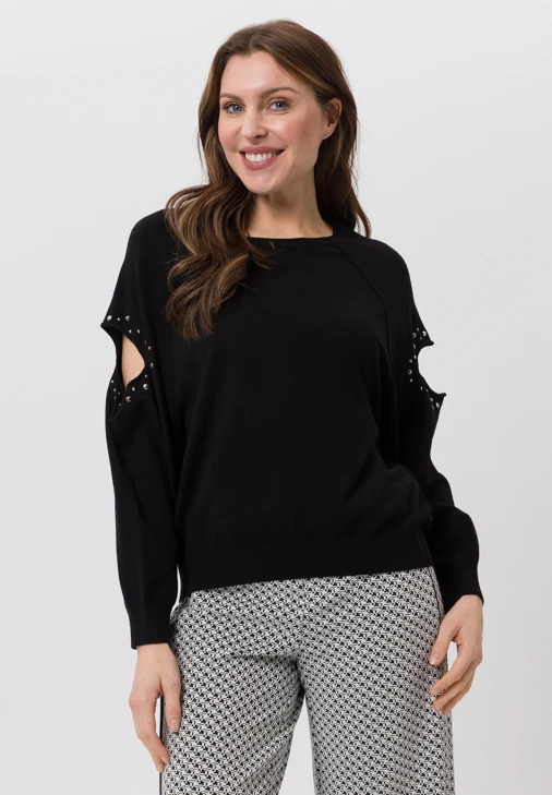 TUZZI RED EDITIO ladies sweater black