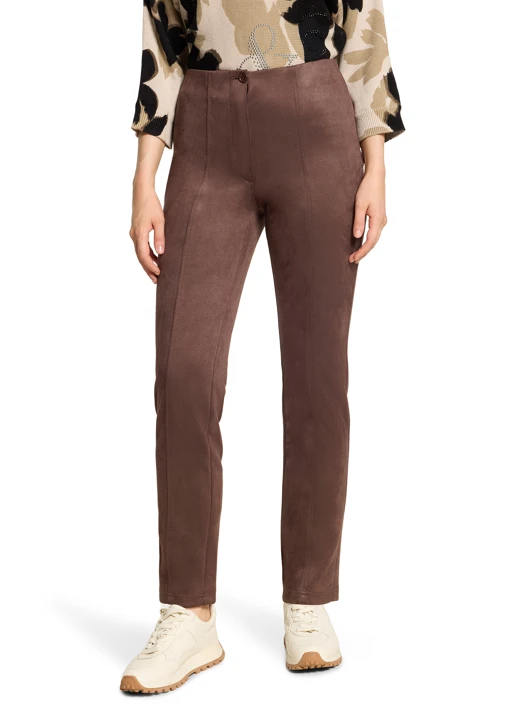 BETTY BARCLAY Women's Brown Pants