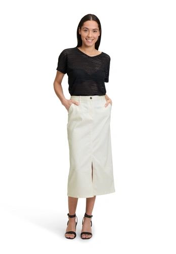 BETTY BARCLAY ladies skirt white (2)