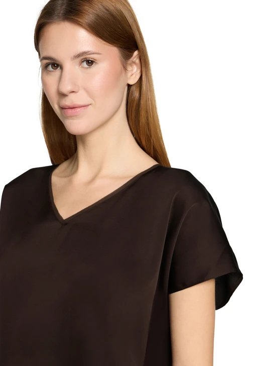 VERA MONT ladies blouse dark brown