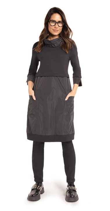 Dorisstreich dress black
