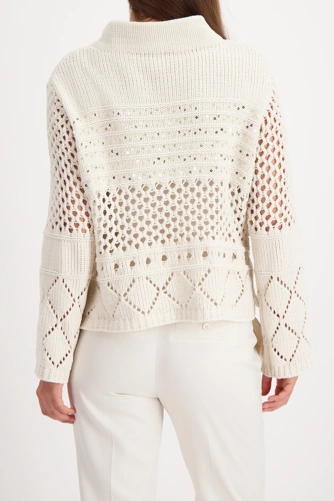 MONARI GLAMOUR NIGHTS ladies sweater beige (2)
