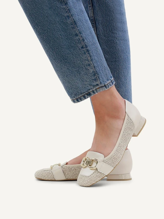 CAPRICE ladies ballerinas beige