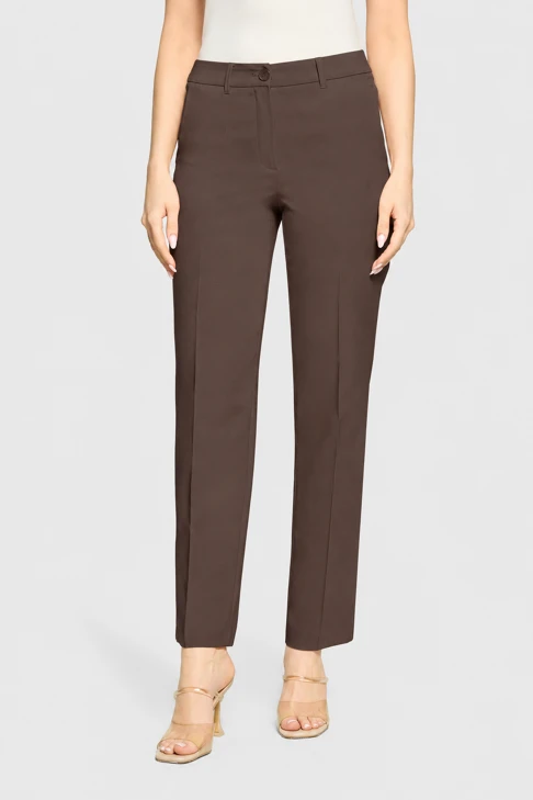 BETTY BARCLAY ladies trousers dark brown