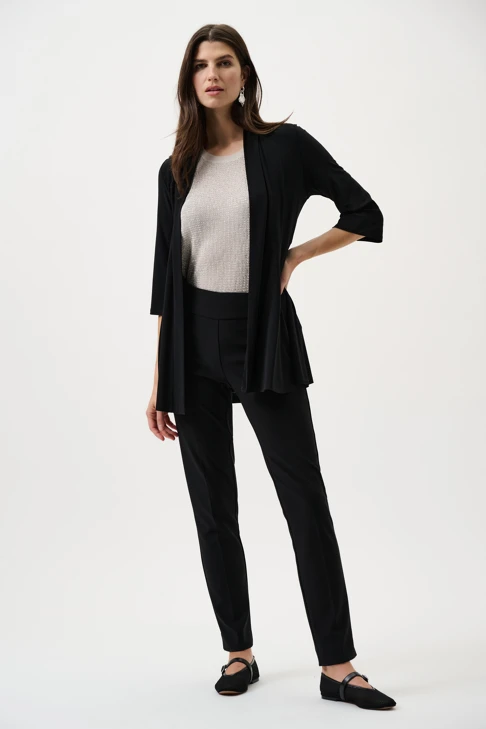 JOSEPH RIBKOFF ladies cardigan black