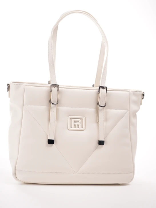 PEPE MOLL ladies handbag large white