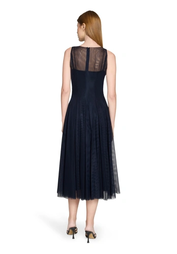 VERA MONT ladies dress dark blue formal (1)