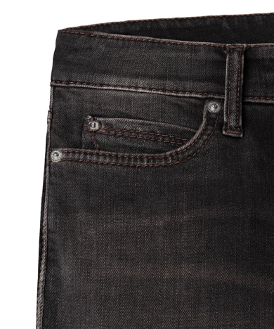CAMBIO PARIS Women's Black Faded Jeans (1)