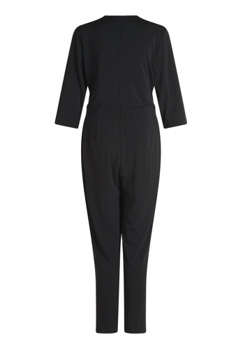 BETTY BARCLAY ladies jumpsuit black 3/4 sleeve (5)