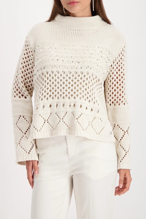 MONARI GLAMOUR NIGHTS ladies sweater beige