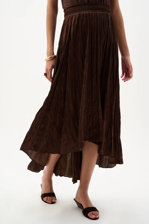 JOSEPH RIBKOFF women's brown skirt