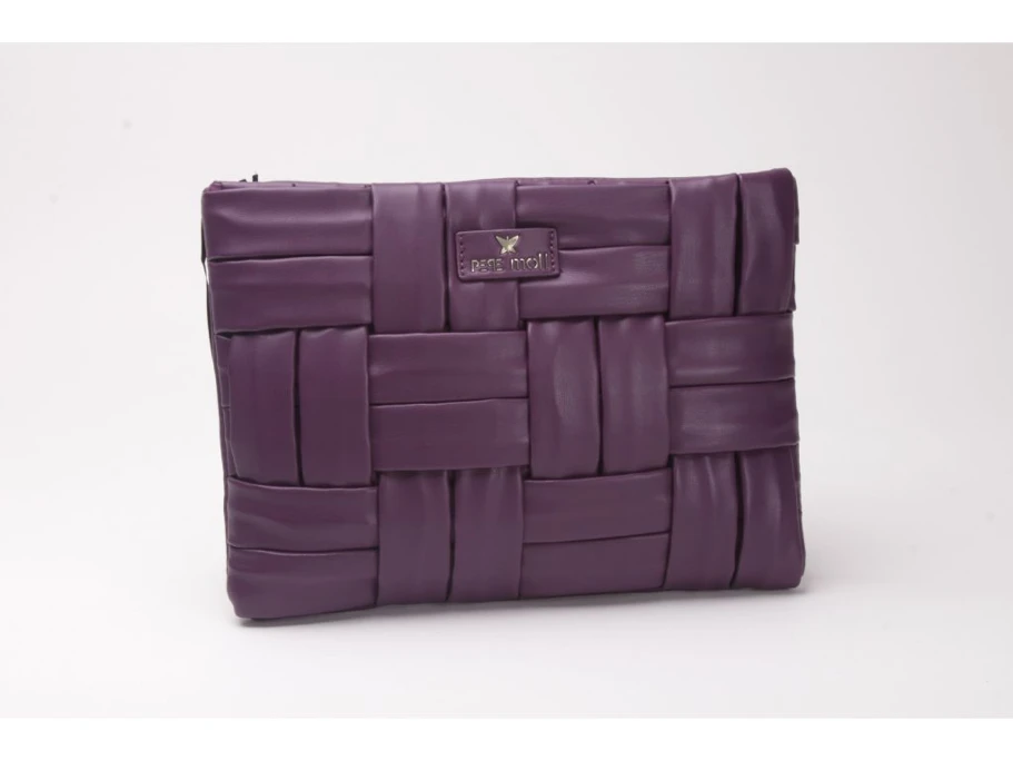 PEPE Moll Handbag Plaited Purple