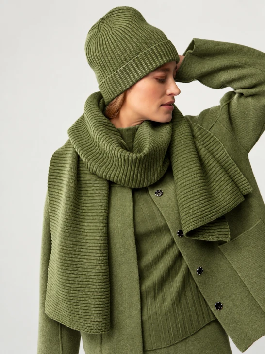 CATNOIR Women's Merino Wool Hat, Green