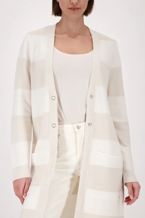 MONARI CAPE TOWN women's cardigan white beige